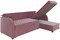Диван угловой Токио Велюр Пудра - фото 175751