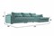 Диван угловой Пекин Лонг Велюр Бирюза - фото 175824