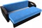 Диван Форсайт Plush Микс Blue - фото 175984