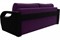 Диван Форсайт Вельвет Фиолет-Black - фото 176568