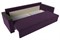 Диван Атланта Light без столика Plush Фиолет - фото 176800