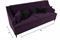 Диван Марк Велюр Фиолетовый-Black - фото 176826
