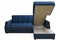 Диван угловой Виа-10 (Тулуза) Деним - фото 177074