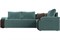 Диван угловой Николь Plush Бирюза - фото 177135