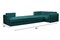 Диван угловой Мэдисон П-образный Ментол - фото 177184
