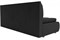 Диван угловой Кормак Велюр Black - фото 177190