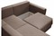 Диван угловой Мэдисон Лонг Brown - фото 177265