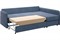 Диван угловой Слим Blue - фото 177464