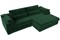 Диван угловой Пекин Велюр Green - фото 177526