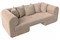 Диван Кипр Plush Beige - фото 178894