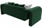 Диван Волна Велюр Green - фото 178936