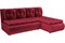 Диван угловой Кормак Вельвет Бархат Red - фото 179056