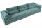 Диван Пекин Лонг Велюр Бирюза - фото 179527