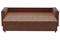Диван Атланта без стола Коричневый - фото 179587