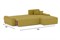Диван угловой Nordviks (Модерн) Plush Еллоу - фото 181440