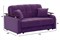 Диван прямой Карина Plush Фиолет - фото 182954