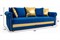 Диван прямой Султан Blue - фото 183691