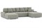 Диван модульный Nordviks П П-образный Plush Style-5 - фото 185309