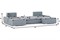 Диван модульный Nordviks П П-образный Plush Style-7 - фото 185325