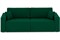 Диван прямой Брест Plush Малахит - фото 185733