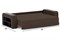 Диван прямой Дубай Light Plush Brown - фото 185843
