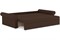 Диван прямой Гамбург Зара Brown - фото 186159