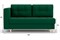 Диван прямой Лея Plush Малахит - фото 187022