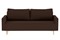Диван прямой Мартиника Plush Brown - фото 187247