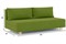 Диван прямой Милли-3 Зара Green без подлокотников - фото 187493