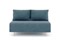 Диван прямой Милли Дрим Blue Мини без подлокотников - фото 187567