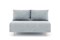 Диван прямой Милли Дрим Light Grey Мини без подлокотников - фото 187589