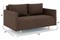 Диван прямой Милли Мини Зара Brown - фото 187807