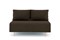 Диван прямой Милли Зара Brown Мини без подлокотников - фото 187891