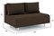 Диван прямой Милли Зара Brown Мини без подлокотников - фото 187893
