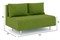 Диван прямой Милли Зара Green Мини без подлокотников - фото 187937