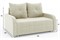 Диван прямой Мини Люкс Дрим Beige - фото 188053