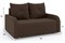 Диван прямой Мини Люкс Зара Brown - фото 188095