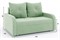 Диван прямой Мини Люкс Зара Минт - фото 188149