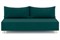 Диван прямой Смайл Изумруд без подлокотников - фото 188738