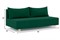 Диван прямой Смайл Малахит без подлокотников - фото 188792