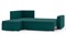 Диван угловой Бромен Зара Изумруд - фото 189531