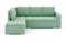Диван угловой Бромен Зара Минт - фото 189570