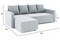 Диван угловой Челси Дрим Light Grey - фото 189745