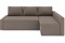 Диван угловой Фрихетен Зара Light Brown - фото 190721