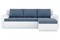 Диван угловой Кормак (Цезарь) Plush Дарк Blue - фото 190815