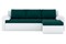 Диван угловой Кормак (Цезарь) Plush Изумруд - фото 190842
