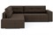 Диван угловой Леос Зара Brown - фото 190935