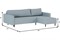 Диван угловой Мартиника Light Grey - фото 191010