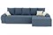 Диван угловой Nordviks (Модерн) Plush Дарк Blue - Крим - фото 191177