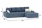 Диван угловой Nordviks (Модерн) Plush Дарк Blue - Крим - фото 191180